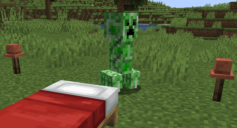 Thumbnail You may not sleep well with all the noise, but if you put copper bells around your base you'll be able to hear when creepers are around.
