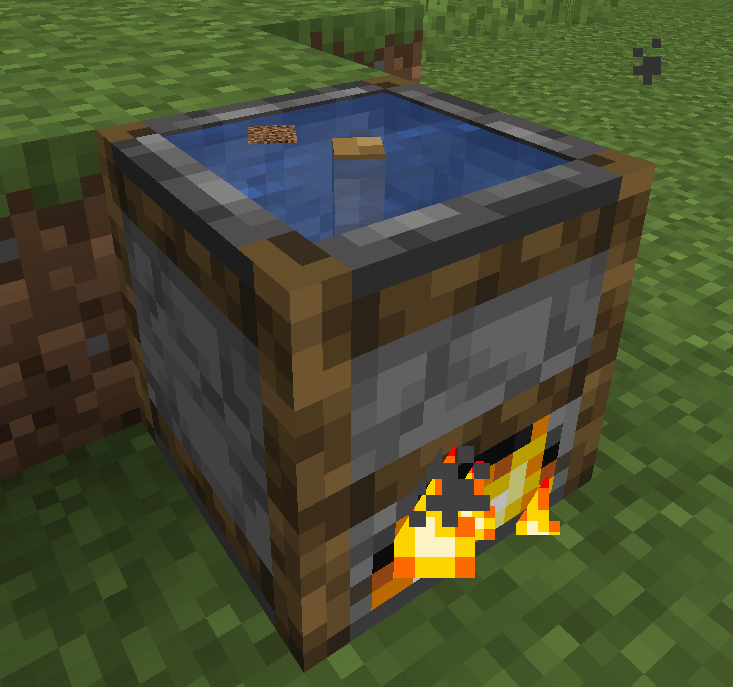 Thumbnail The washer can turn dirt into mud, powdered concrete into concrete, or cobblestone into gravel.