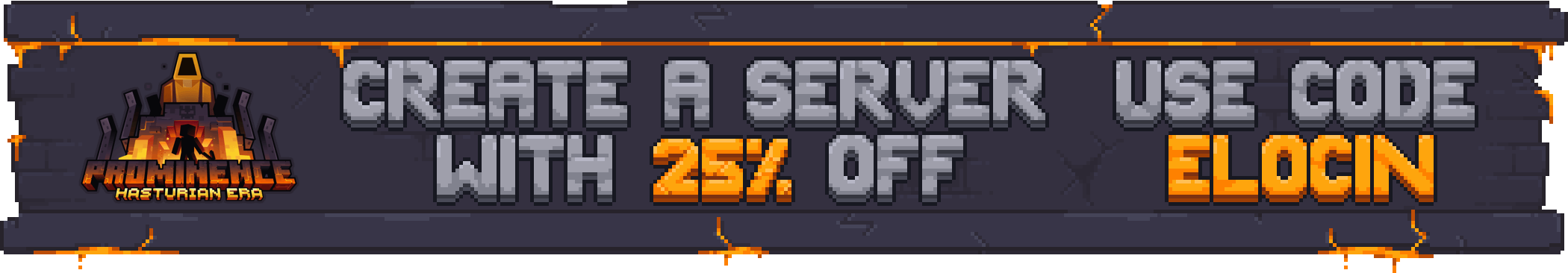 Get a 25% OFF Server using code ELOCIN
