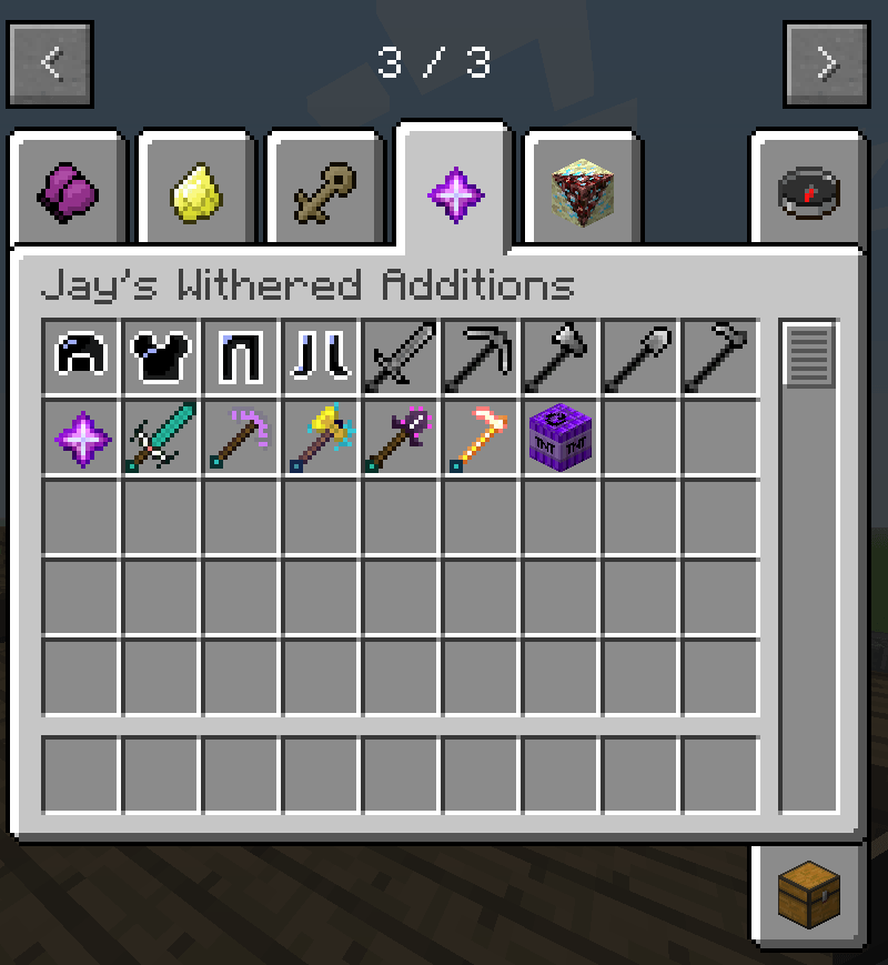 Thumbnail The mod's creative tab