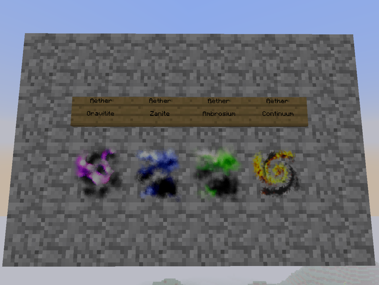 Aether II Ores