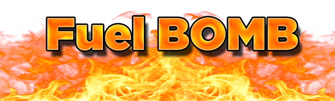 <p>The fuel-bomb logo.</p>