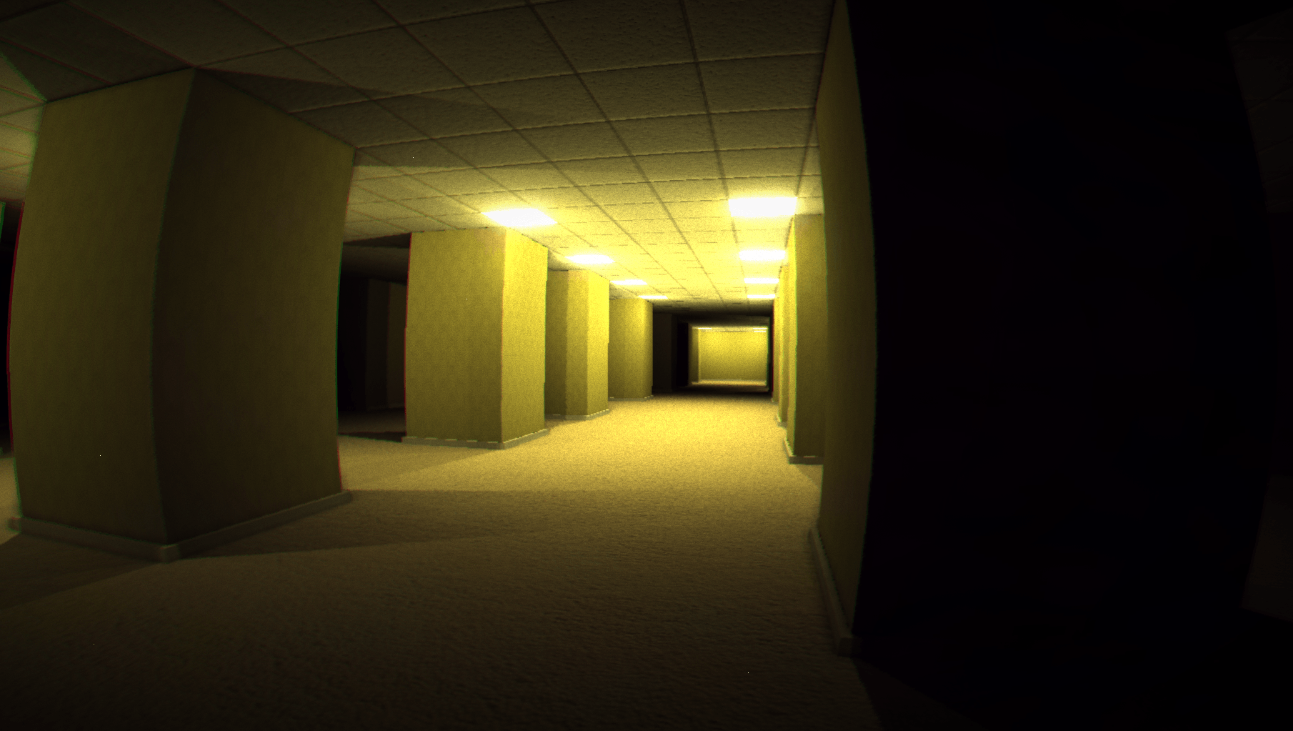 SpacePotato's Backrooms Found Footage game screenshot