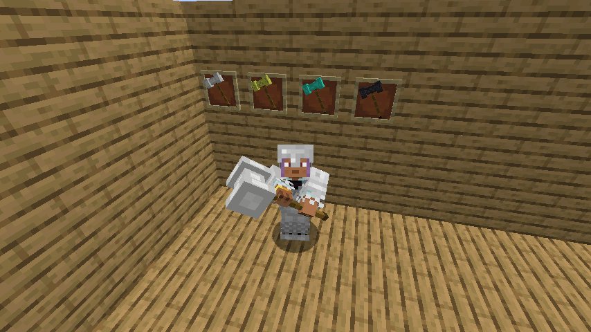 Holding warhammer