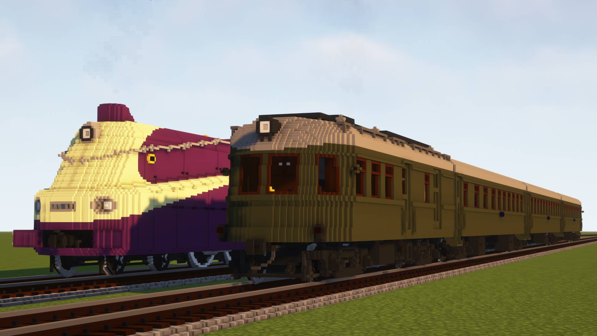 Thumbnail Dabusa(ダブサ) Class & Jite1(ジテ1) Diesel-Electric Unit Train