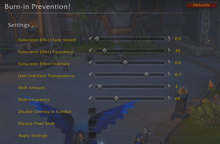 Adjust various settings related to addon functionality.