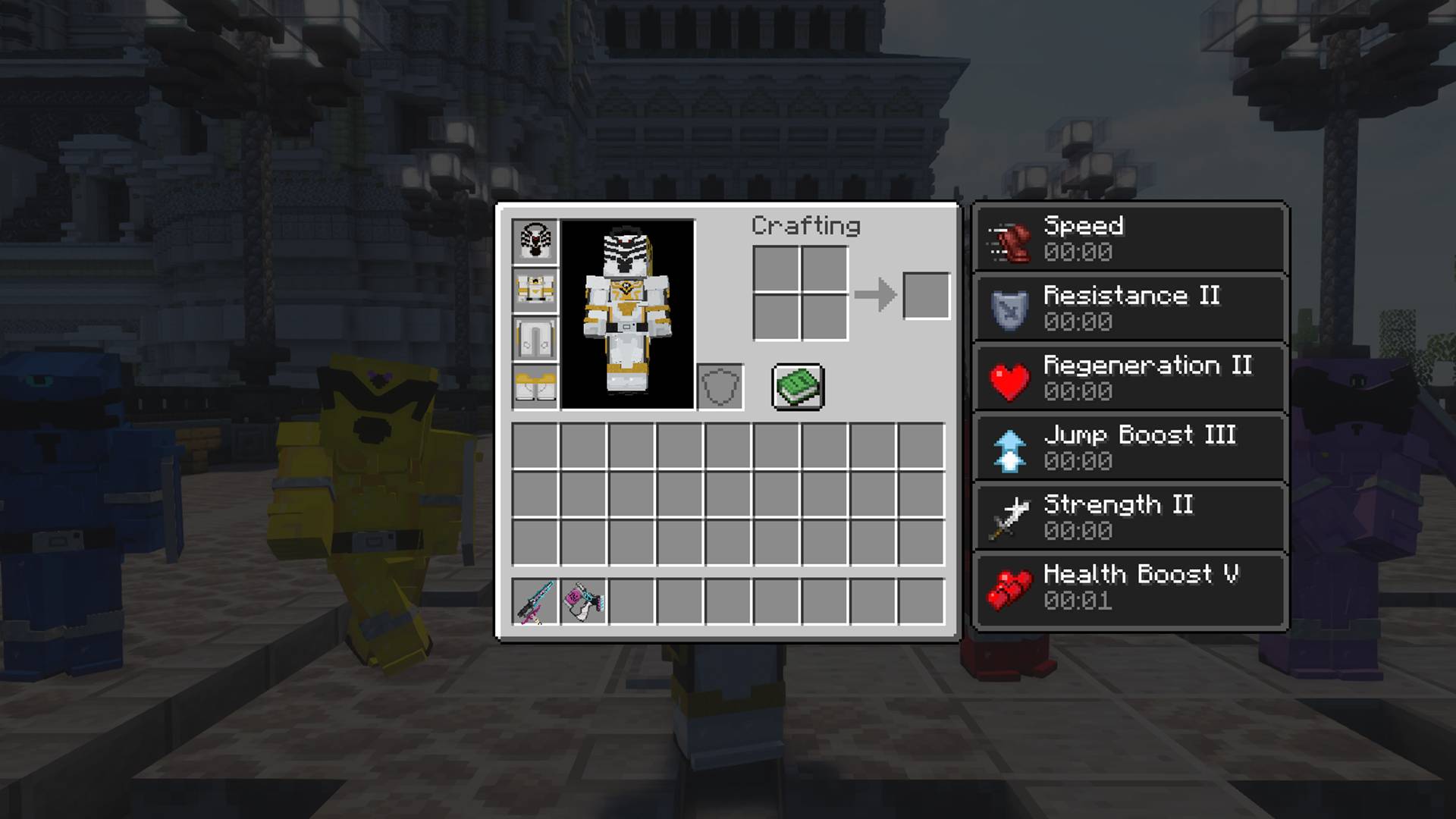 Thumbnail All given boosts of a maxed out Spider Kumonos (N'Kosopa Ultra Computer & Jeramie's Crystal)