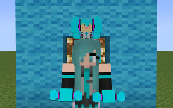 Thumbnail *I am not actually Hatsune Miku :( But look, she's on my head!