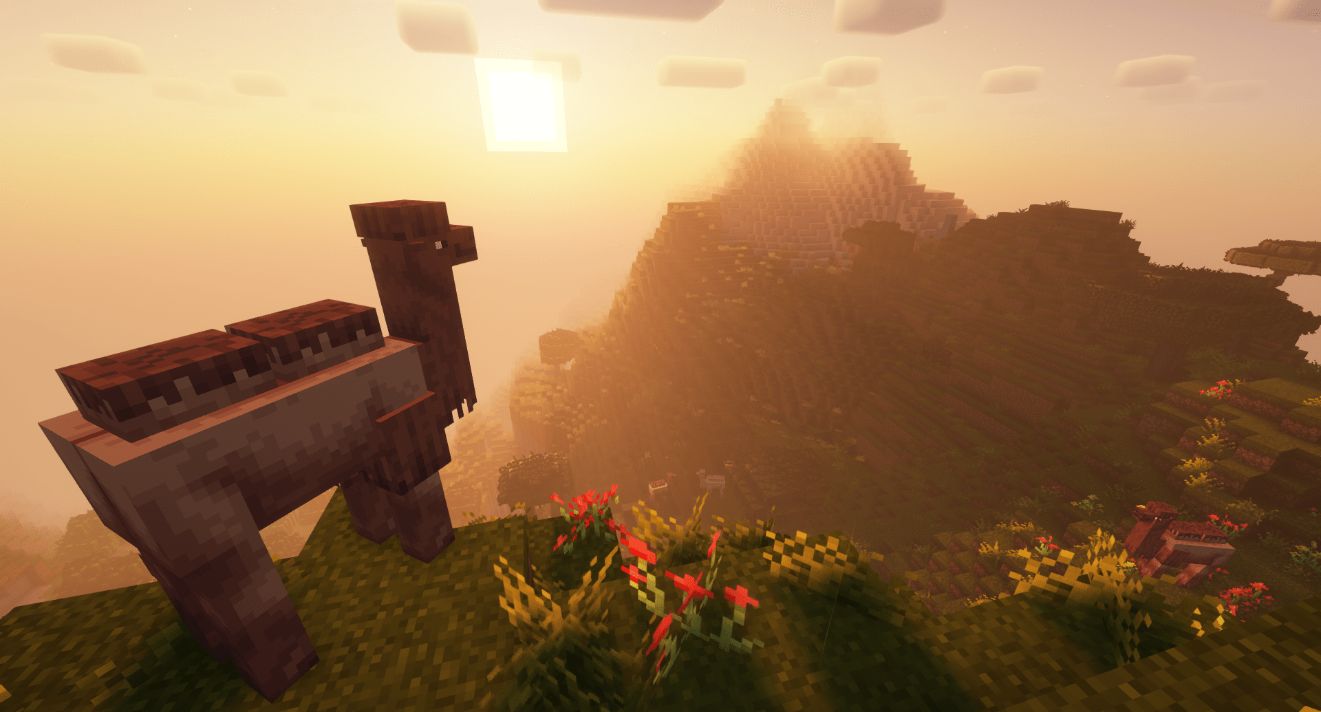 Thumbnail Bactrian camels, exclusive to all savanna, mountain and plains biomes.