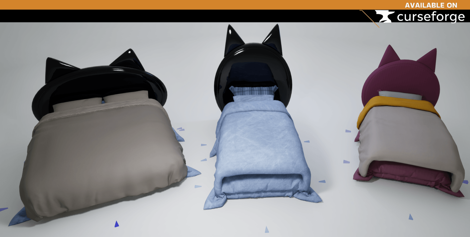 Cozy Bed: Cat Design - inZOI Build Mode - CurseForge