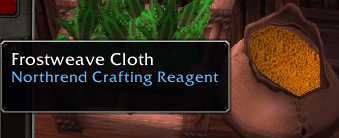 Thumbnail Northrend Trading Goods with Northrend Crafting Reagent-Tag.