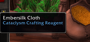 Thumbnail Cataclysm Trading Goods with Cataclysm Crafting Reagent-Tag.