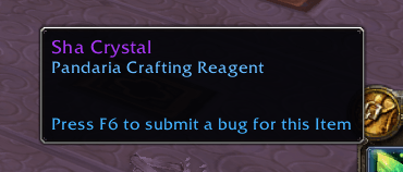 Thumbnail Pandaria Trading Goods with Pandaria Crafting Reagent-Tag.