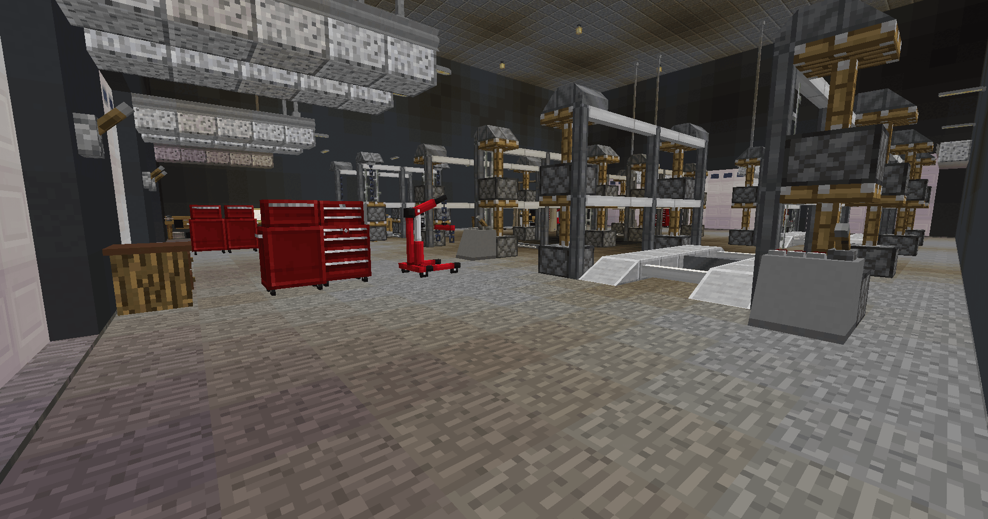 A wonderful first look into the potential building of a mechanic Shop. Image 1 of 4