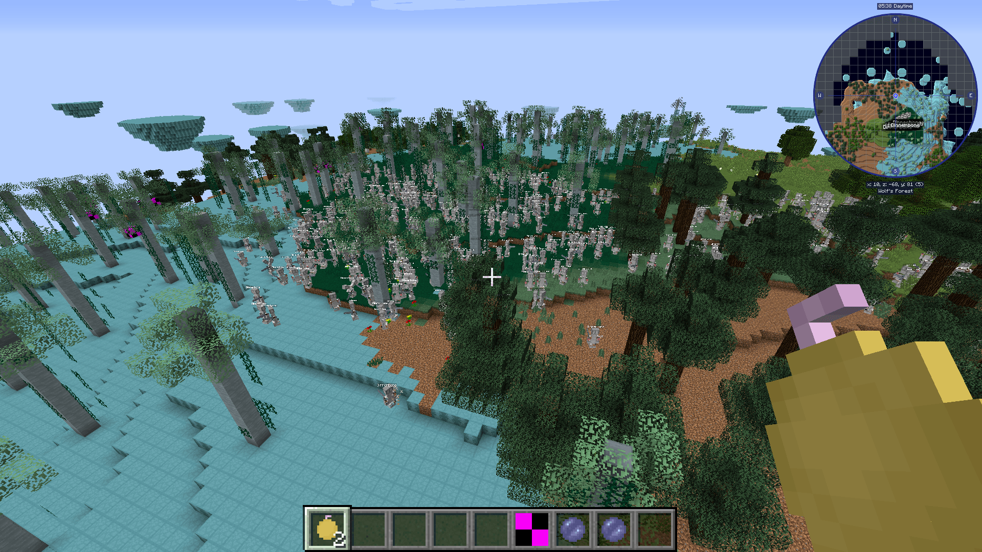 Cap's Wolves Screenshot - V2.5 - Dimension (Broken)