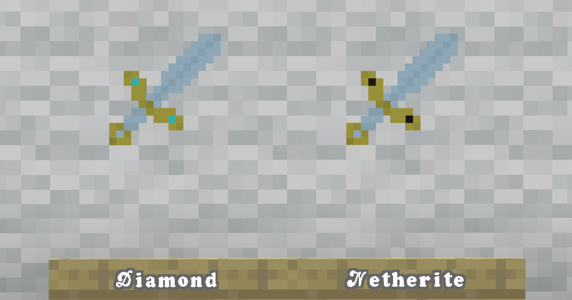 Thumbnail The difference between diamond and netherite sword