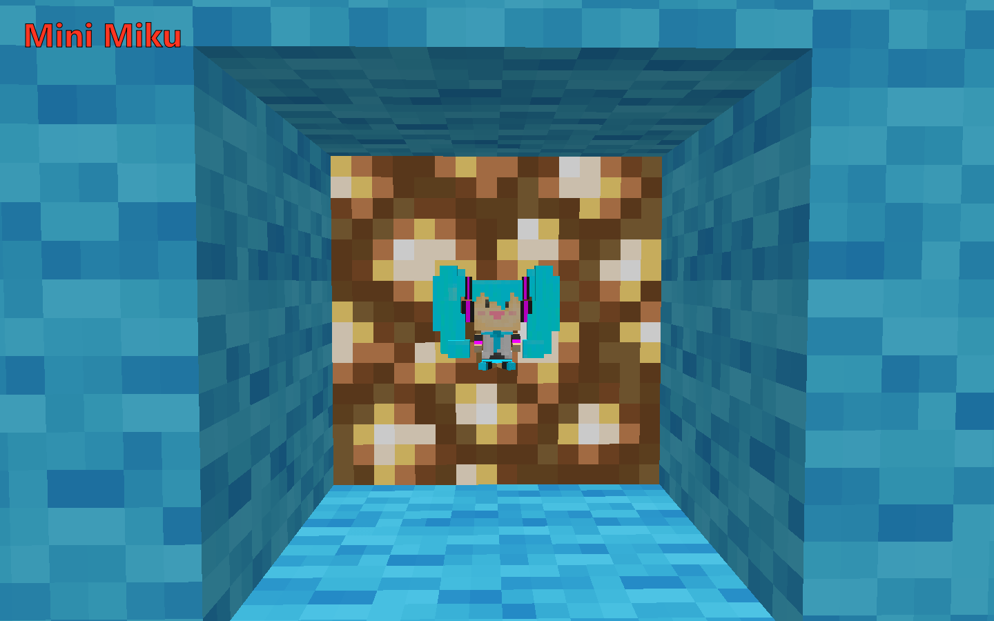 Thumbnail Mini Miku framed