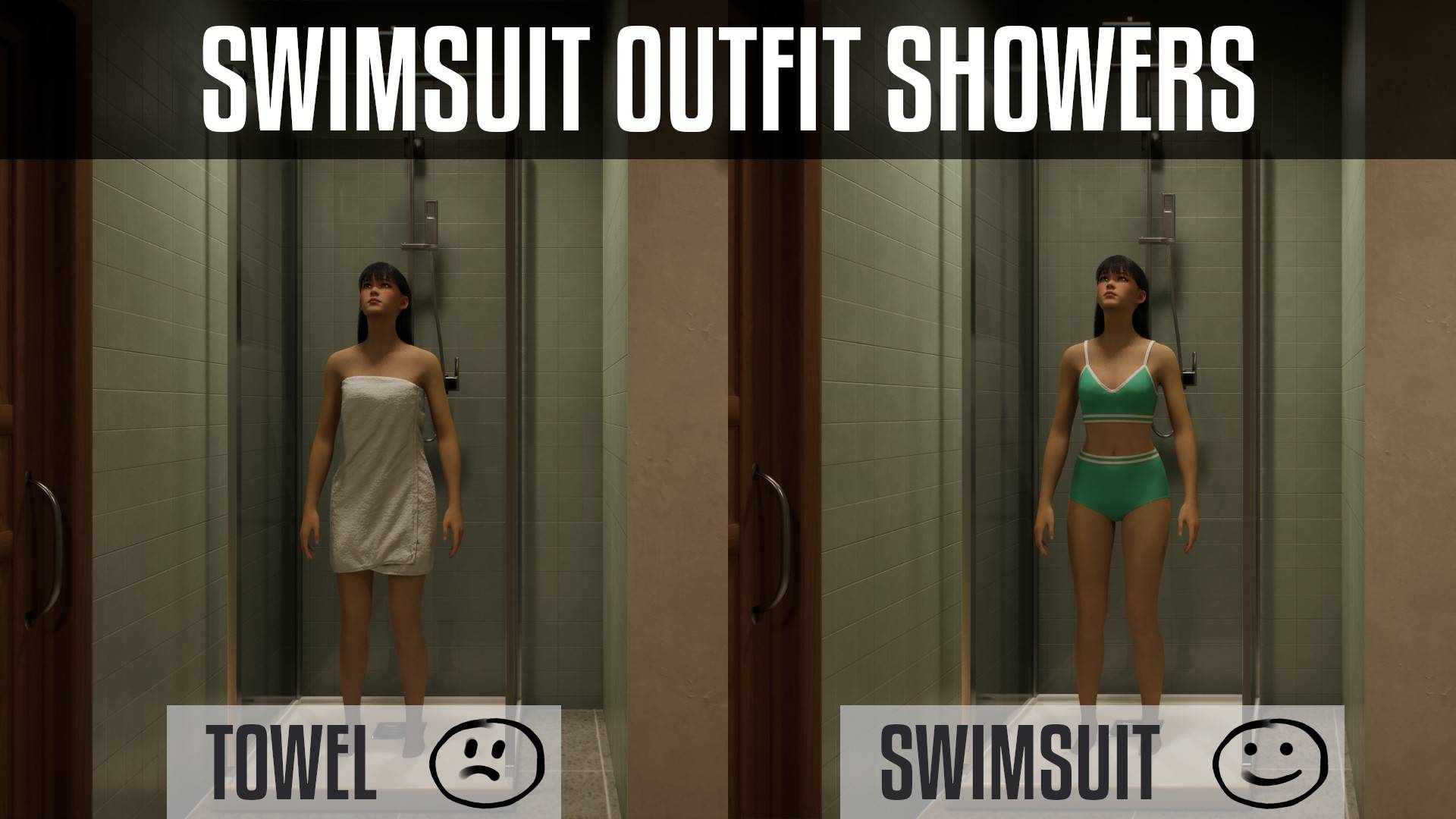 Swimsuit Outfit Showers
