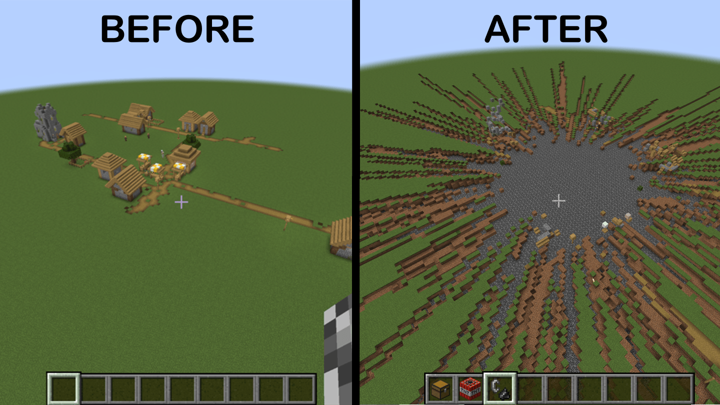 Minecraft Tnt Explosion Radius