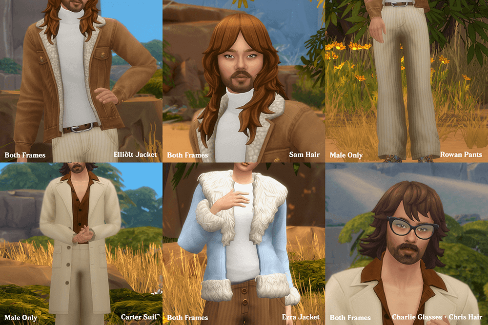 oakiyo - Velvet Rodeo Collection - Gallery - The Sims 4 Create a Sim ...