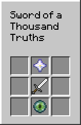 <p>Sword of a Thousand Truths</p>