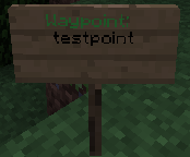 Waypoint Sign