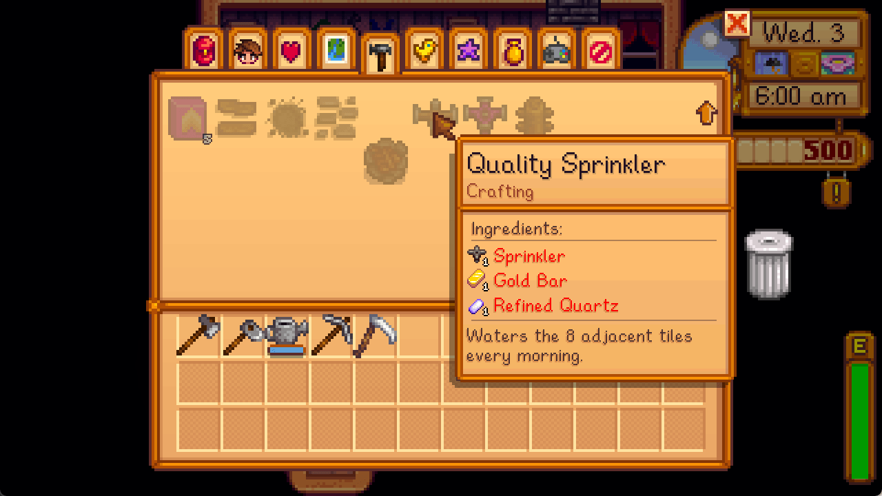Quality Sprinkler Recipe