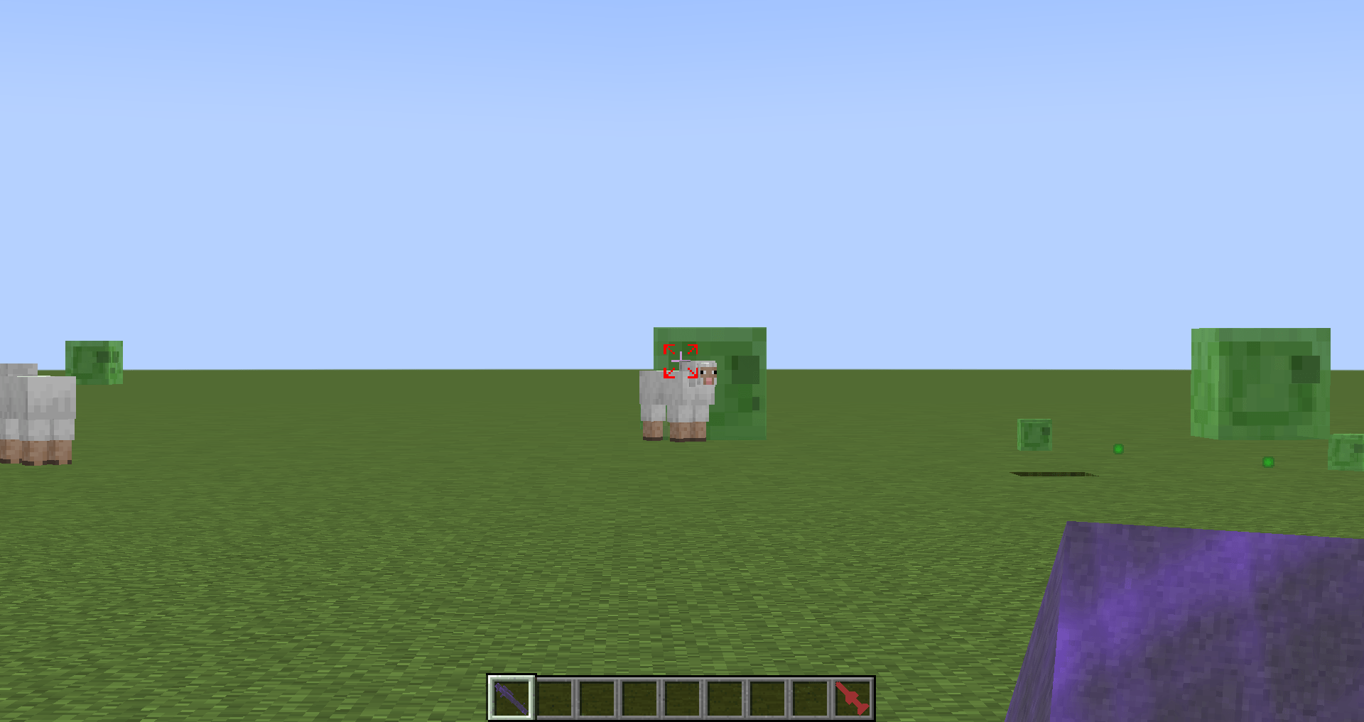 Thumbnail aiming with a rocket launcher but with the Zooming lens enchantment