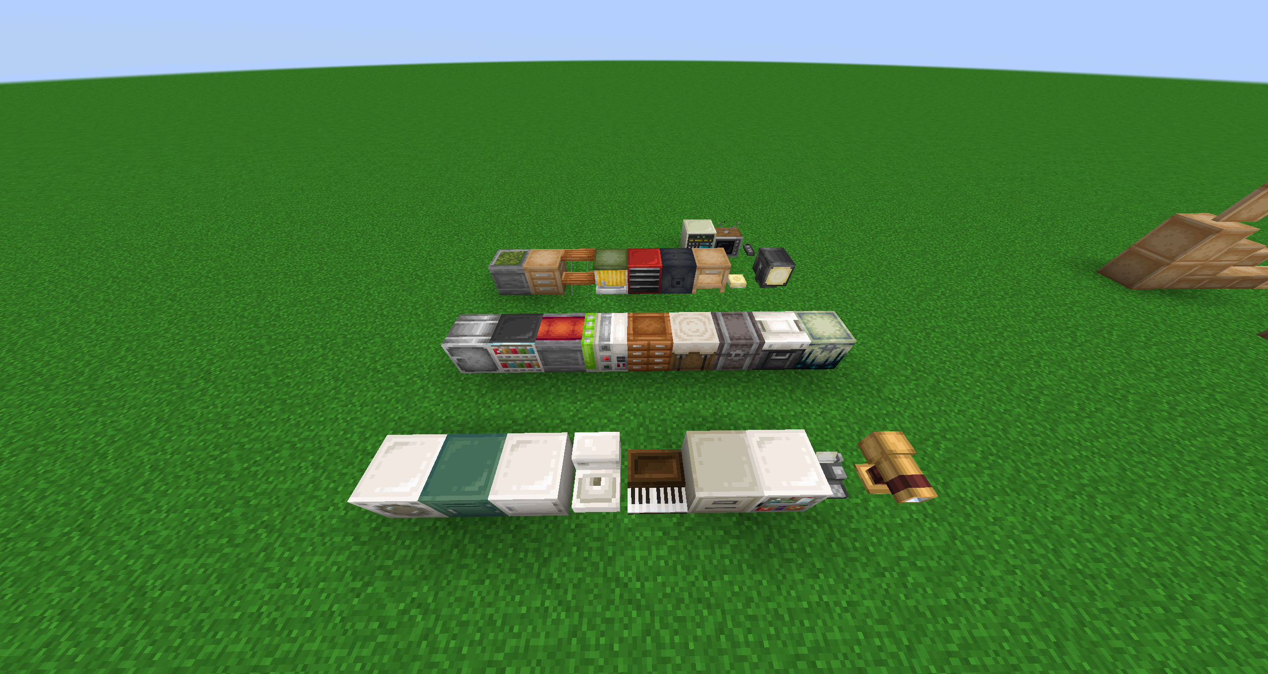 Thumbnail All of the currently functional blocks as of Alpha 1.0.1.