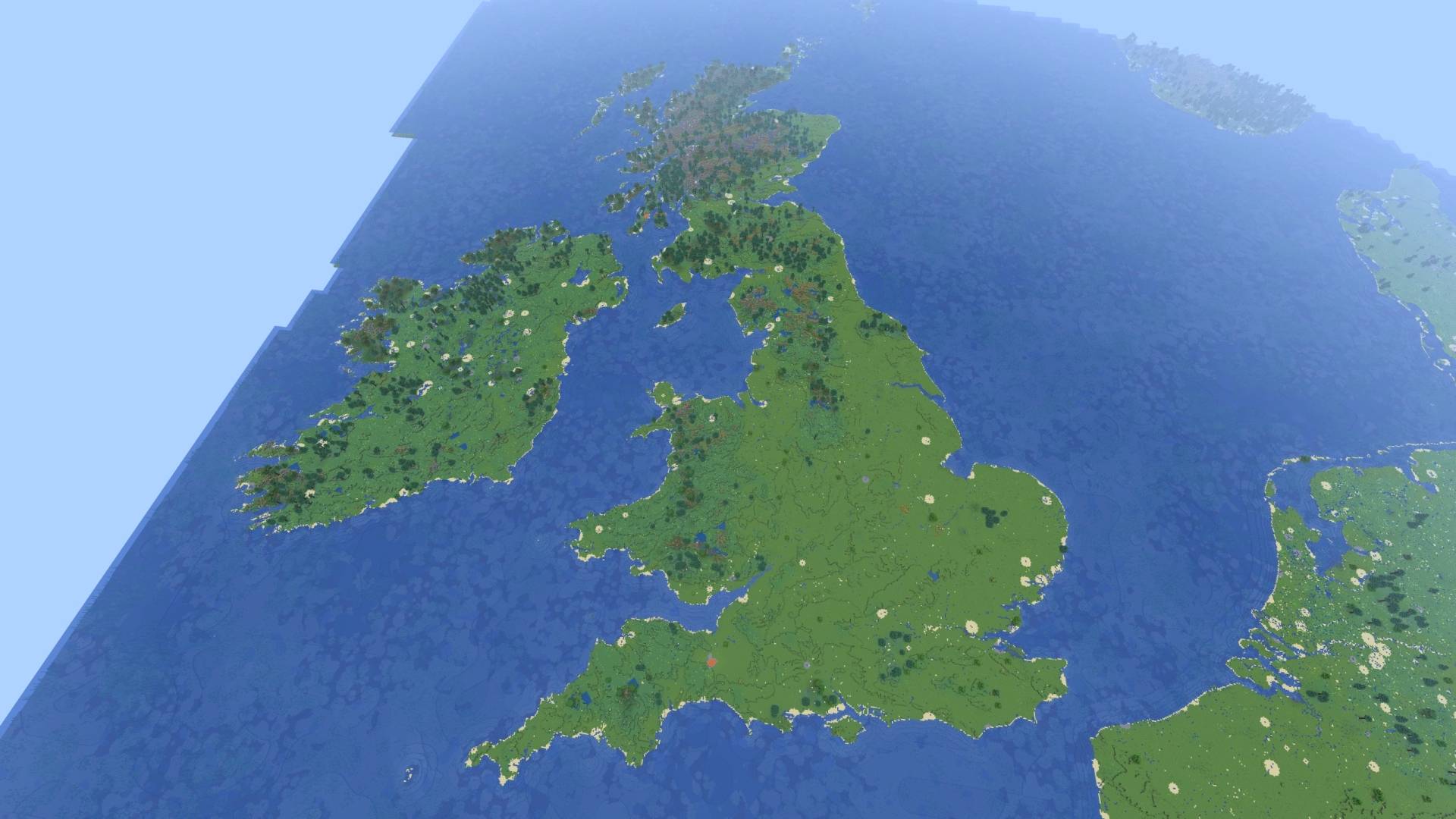 Europe - Survival World - Gallery - Minecraft Worlds - CurseForge