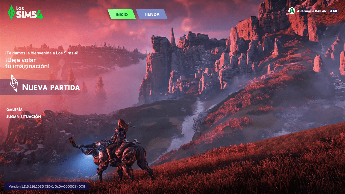 Main Menu Background Override Horizon - Gallery - The Sims 4 Mods ...
