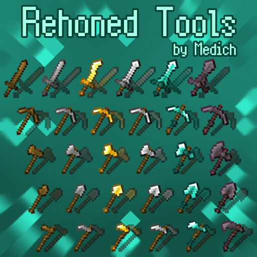 Rehoned Tools - Gallery - Minecraft Resource Packs - CurseForge
