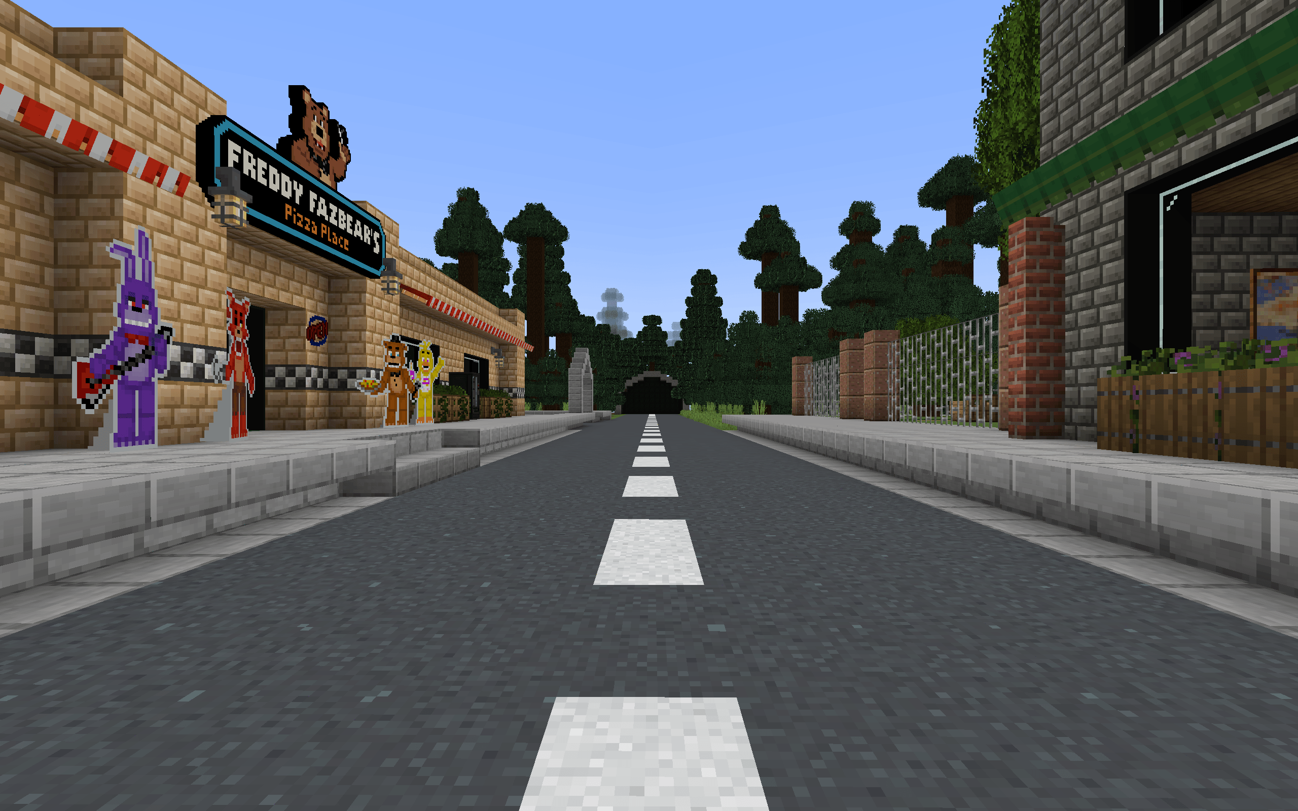 Freddy Fazbear's Pizzeria - Minecraft Worlds - CurseForge, image size:2560x1600