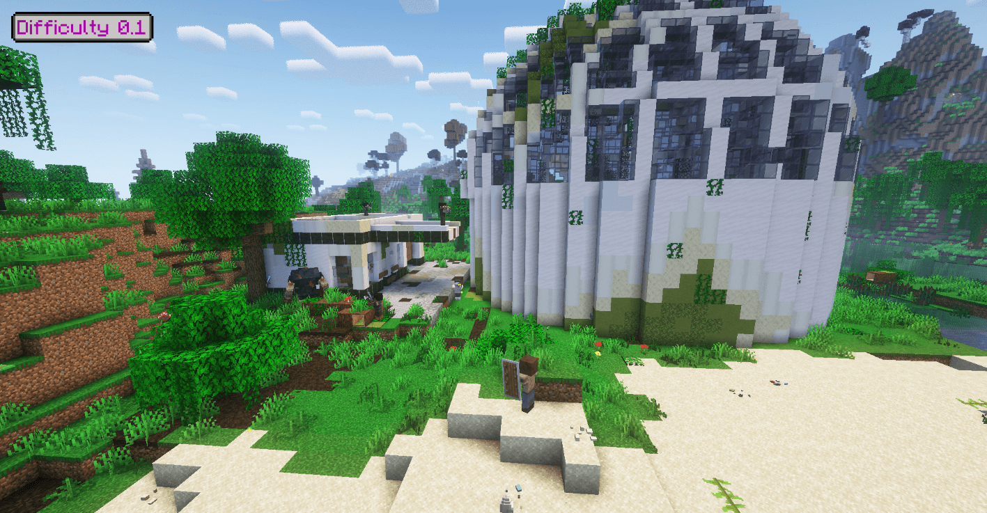 Apocalypssia  [TACZ] modern appocalyps zombie modpack wave and gun mutant mod  survival hardcore 100 apocalipse zombie  game screenshot