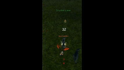 A bloody crit appears!