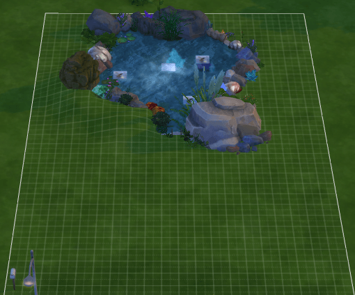 Gorgeous Swimmable Pond 1 - Gallery - The Sims 4 Rooms / Lots - CurseForge