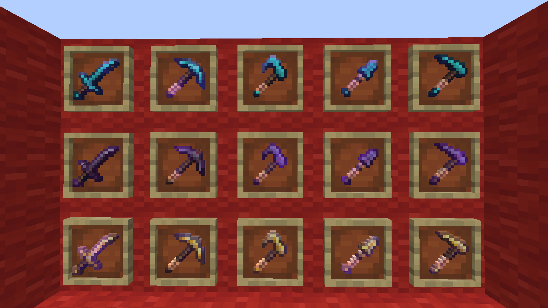 Enchanted Version of three sets