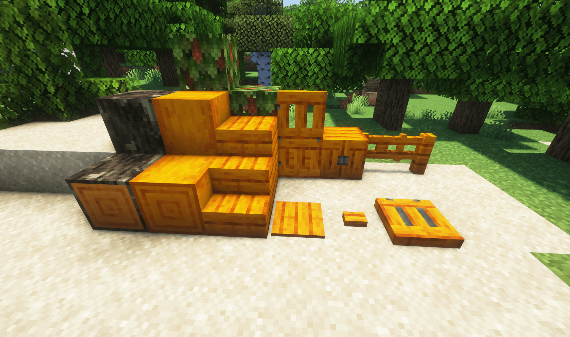 Thumbnail The Cinnamon wood set.