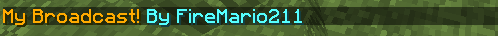 <p>MyBroadcast By FireMario211</p>