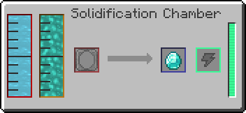 Thumbnail Recipe example for solidifying Diamond with a Gem Mold and Liquid Oxygen