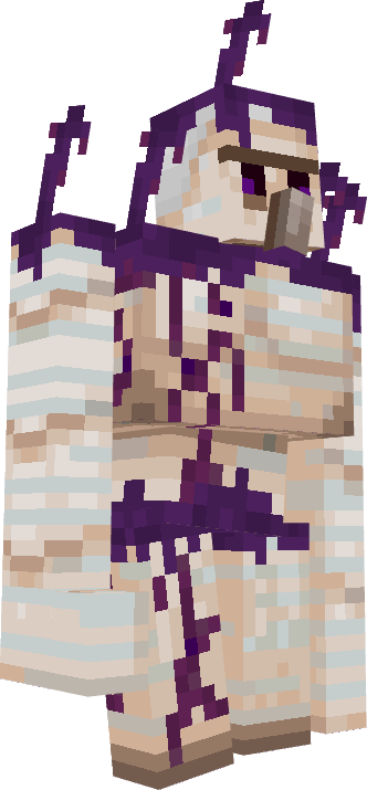 Thumbnail a Iron Golem contaminated by the oozing goop that spreads the Infection...