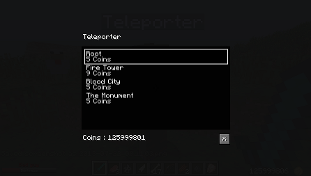 Screen - Teleporter GUI