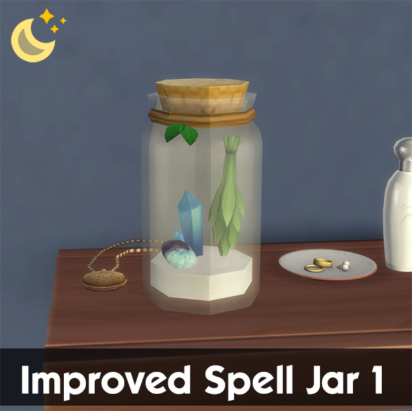 Thumbnail First jar has also been improved, and all items have had unnecessary occluders removed.