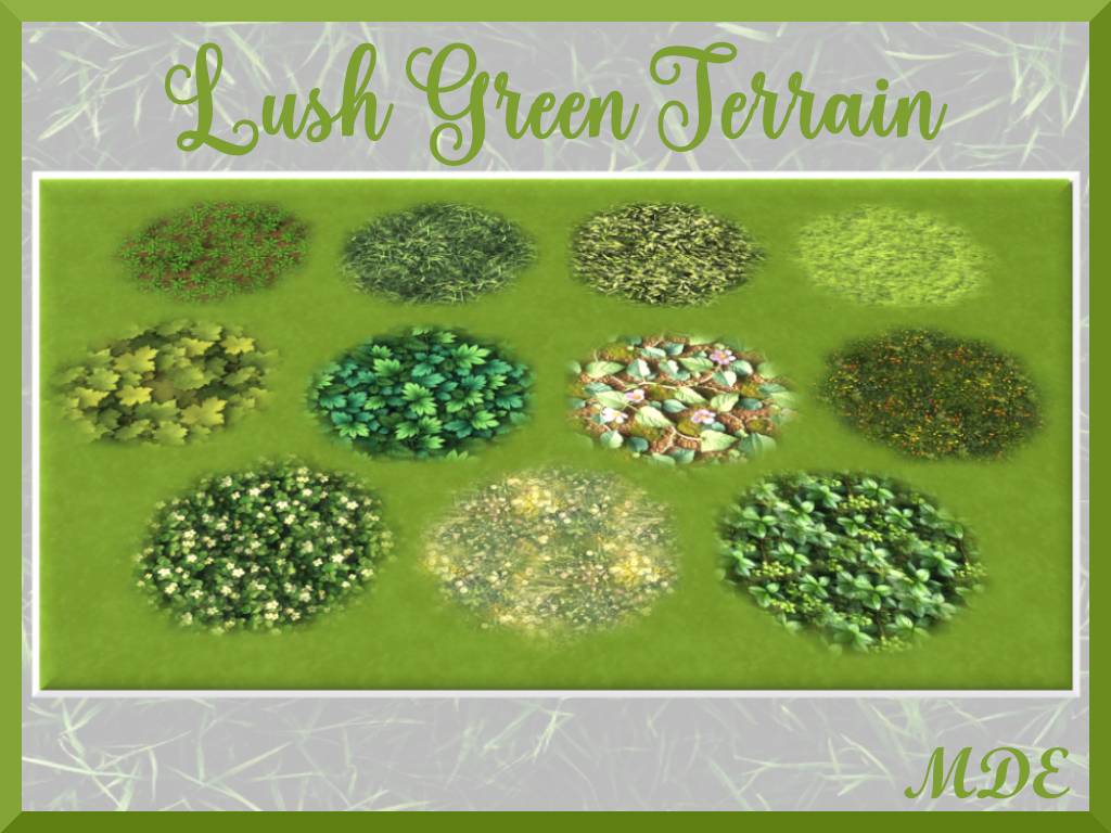 Thumbnail Lush Green Terrain Set