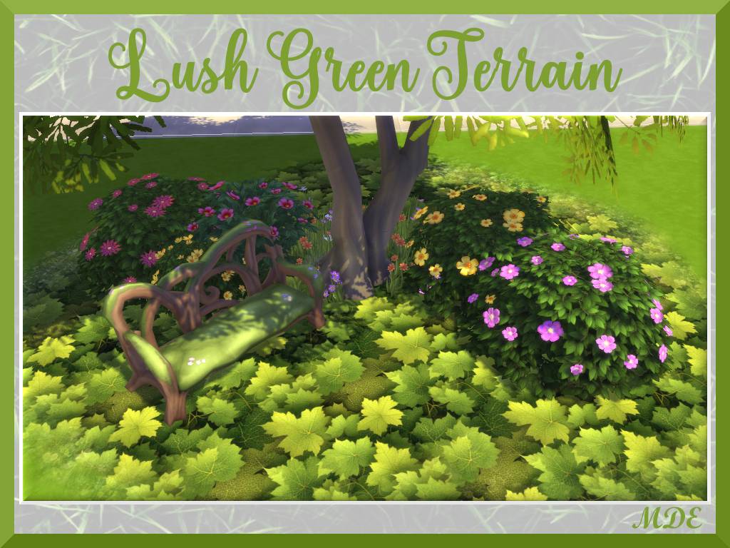 Thumbnail Lush Green Terrain Set - 11 Swatches