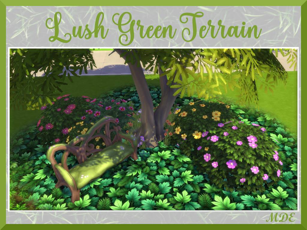 Thumbnail Lush Green Terrain Set - 11 Swatches