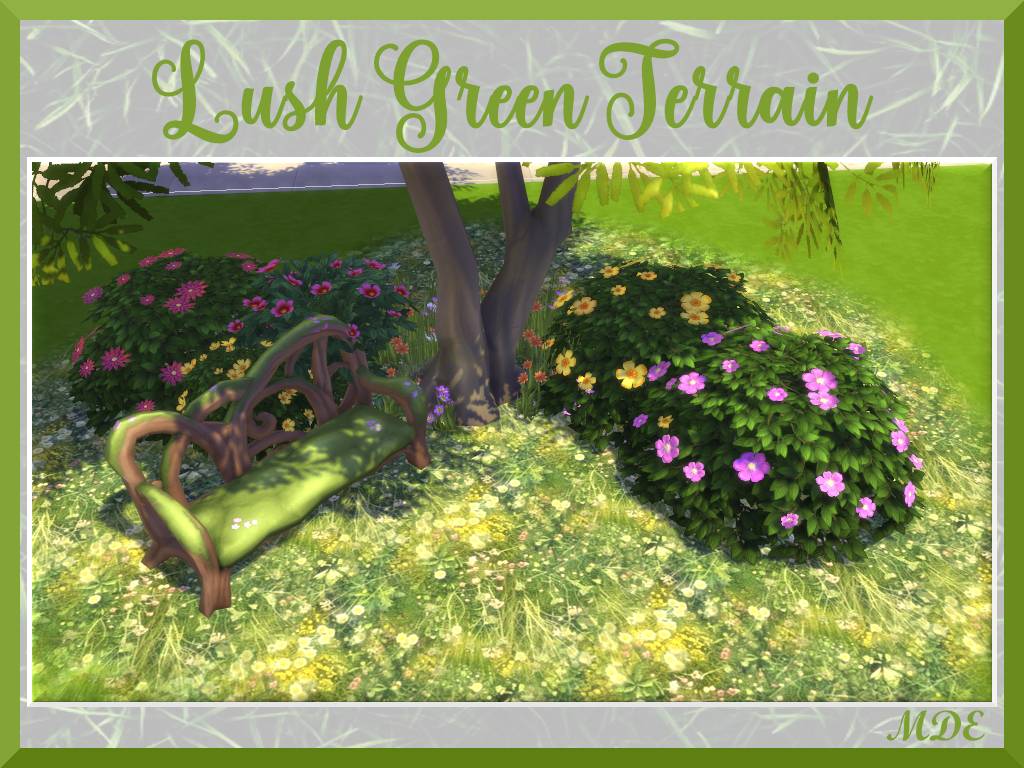 Thumbnail Lush Green Terrain Set - 11 Swatches