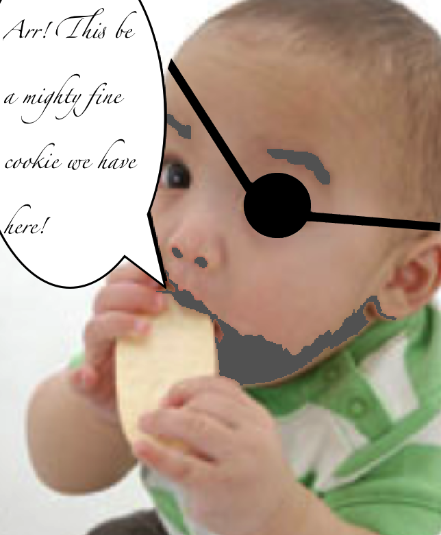 <p>A pirate baby.</p>