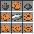 <p>Crafting recipe for lightning cookie</p>