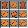 <p>The crafting recipe for the Mount Cookie</p>